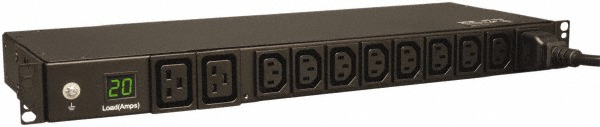Tripp-Lite 14 Outlets, 200/240 Volts, 20 Amps, 12' Cord, Power Outlet Strip - PDUH20HVL6