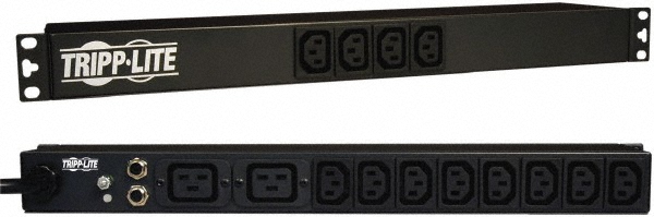 Tripp-Lite 14 Outlets, 100/240 Volts, 20 Amps, 10' Cord, Power Outlet Strip - PDUNV