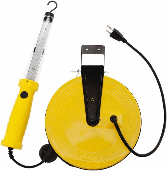 Reelcraft Cord & Cable Reel: 12 AWG, 50' Long, Single Outlet End - L 5550 123 3A