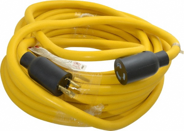 Southwire 50', 12/3 Gauge/Conductors, Pink/Lime Green Outdoor Extension Cord - 2548SW0077
