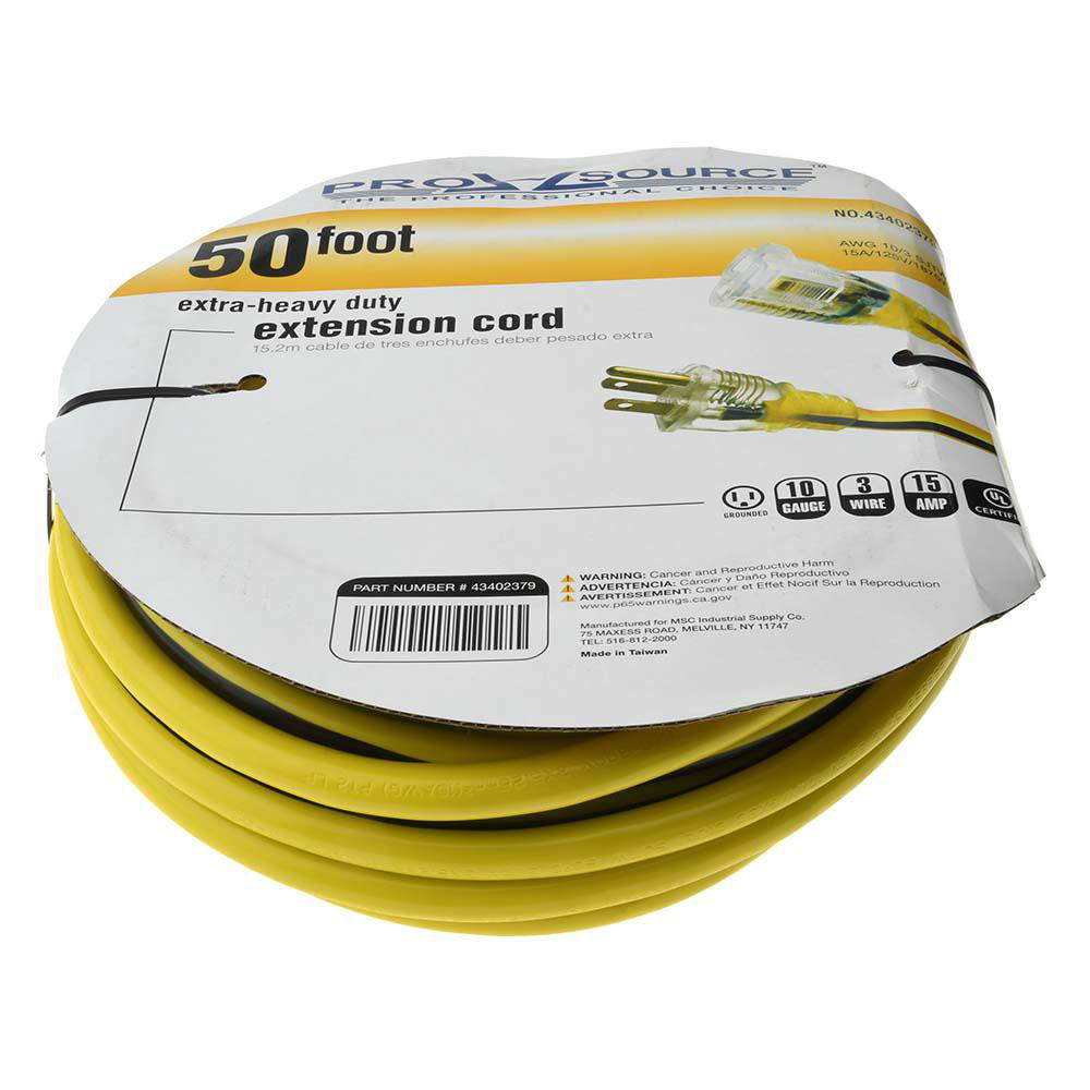 innovera 15', 14/2 Gauge/Conductors, Gray Indoor Extension Cord - IVR72215