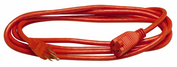 innovera 15', 14/2 Gauge/Conductors, Gray Indoor Extension Cord - IVR72215