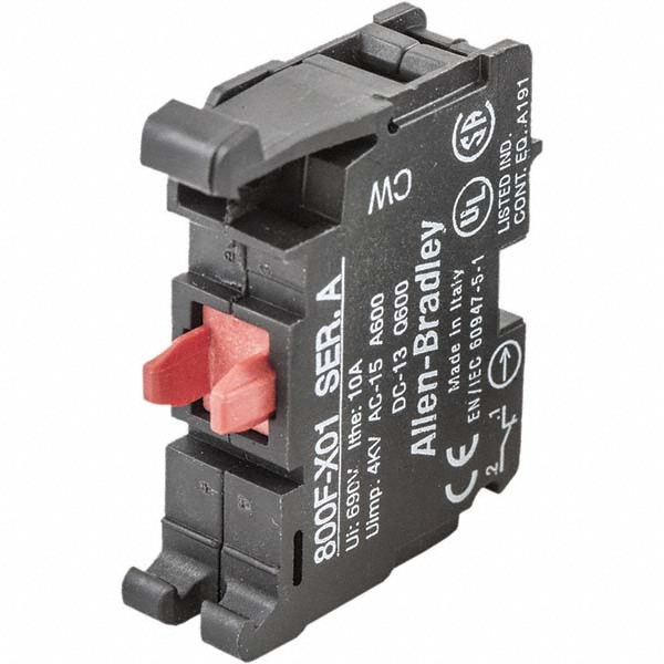 Hubbell Wiring Device-Kellems Cam & Disconnect Switch Accessories: Accessory Type: Auxiliary Contact Kit; For Use With: Hubbell Disconnect Switches & Mechanical Interlocks - HBLACFSNC