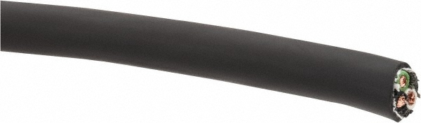 Southwire 12/2 Gauge/Conductors, Black Outdoor Replacement Cord, Priced as 1' Increments, Minimum Cut Length is 125', 250' Total Coil Length - 55043204