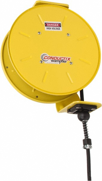 Conductix Cord & Cable Reel: 16 AWG, 20' Long, Bare End - 122160402011