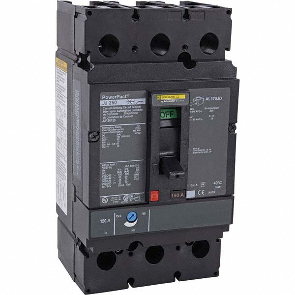 Square D 200 Amp, 480 VAC, 3 Pole, Unit Mount Molded Case Circuit Breaker - JDF36200SN