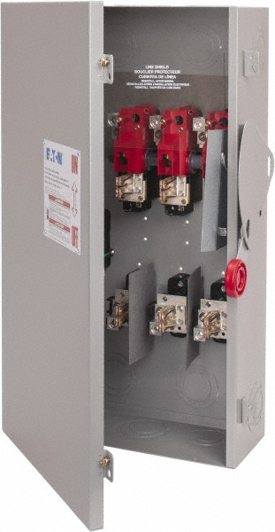 Eaton Cutler-Hammer Safety Switch: NEMA 3R, 200 Amp, Fused - DH364NRK