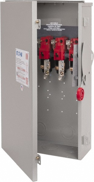Eaton Cutler-Hammer Safety Switch: NEMA 3R, 200 Amp, Fused - DH364NRK