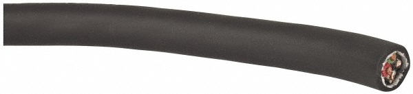 Southwire 14/4 Gauge/Conductors, Black Outdoor Replacement Cord, Priced as 1' Increments,Minimum Cut Length is 125', 250' Total Coil length - 55039903