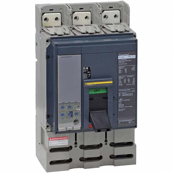 Square D 400 Amp, 600 VAC, 3 Pole, Unit Mount Molded Case Circuit Breaker - MGL36400LH