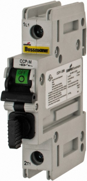 Cooper Bussmann Cam & Disconnect Switch: Open, Fused, 30 Amp, 240VAC, 1 Phase - CCP-1-30M