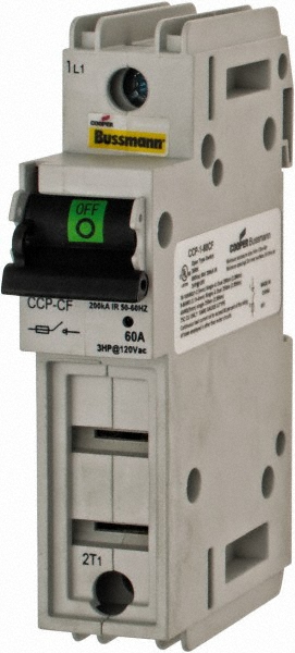 Cooper Bussmann Cam & Disconnect Switch: Open, Fused, 30 Amp, 1 Phase - CCP-1-30CF