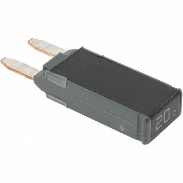 Square D 20 Amp, 120/240 VAC, 1 Pole, DIN Rail Mounted, Flush Mount, Surface Mount Miniature Circuit Breaker - QOUR1205283CCC