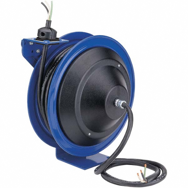 Conductix Cord & Cable Reel: 10 AWG, 30' Long, Bare End - 142100303011