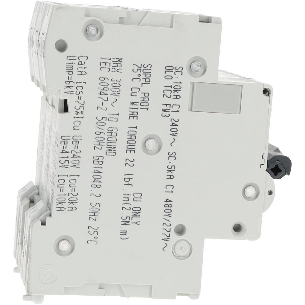 Schneider Electric 8 Amp, 3 Pole, DIN Rail Mount Standard Circuit Breaker - MG24537