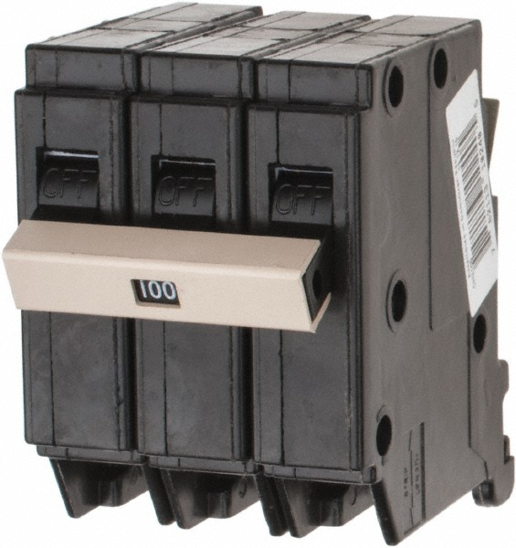 Eaton Cutler-Hammer 100 Amp, 120/240 VAC, 3 Pole, Plug In Type CH Circuit Breaker - CH3100