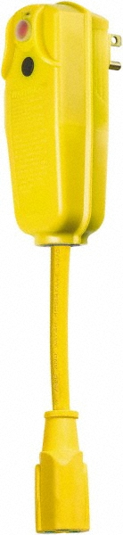 Tower Right Angle GFCI Cord Set: 0.7' Cord, 15A, 125V - 30326806-08