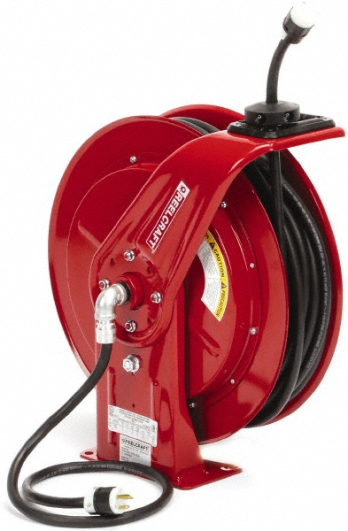 Reelcraft Cord & Cable Reel: 12 AWG, 100' Long, Flying Lead End - L 70100 123 X