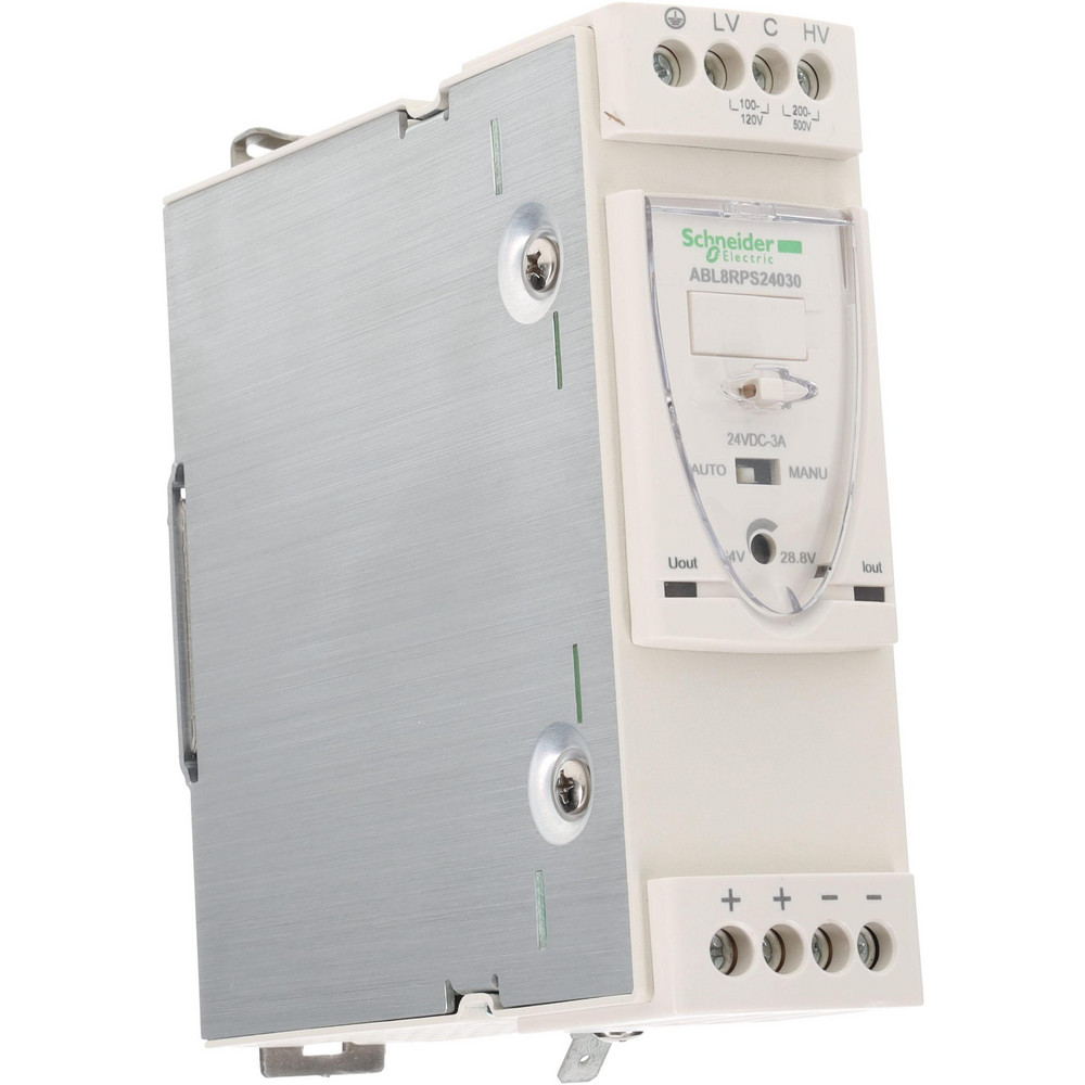Sola/Hevi-Duty 100 Watt, 0.60 Amp, 264 VAC, 375 VDC Input, 24 to 28 VDC Output, DIN Rail Power Supply - SDP06-24-100T