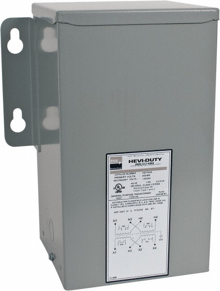 Square D General Purpose Transformers: Power Rating (kVA): 1.5000; Power Rating (VA): 1.5 kVA - 1.5S1FSS