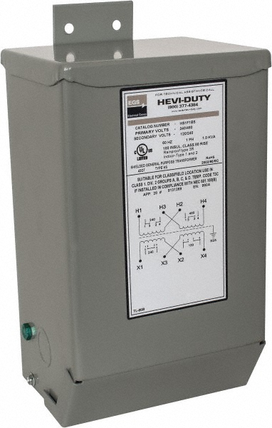 Square D General Purpose Transformers: Power Rating (kVA): 1.5000; Power Rating (VA): 1.5 kVA - 1.5S1FSS