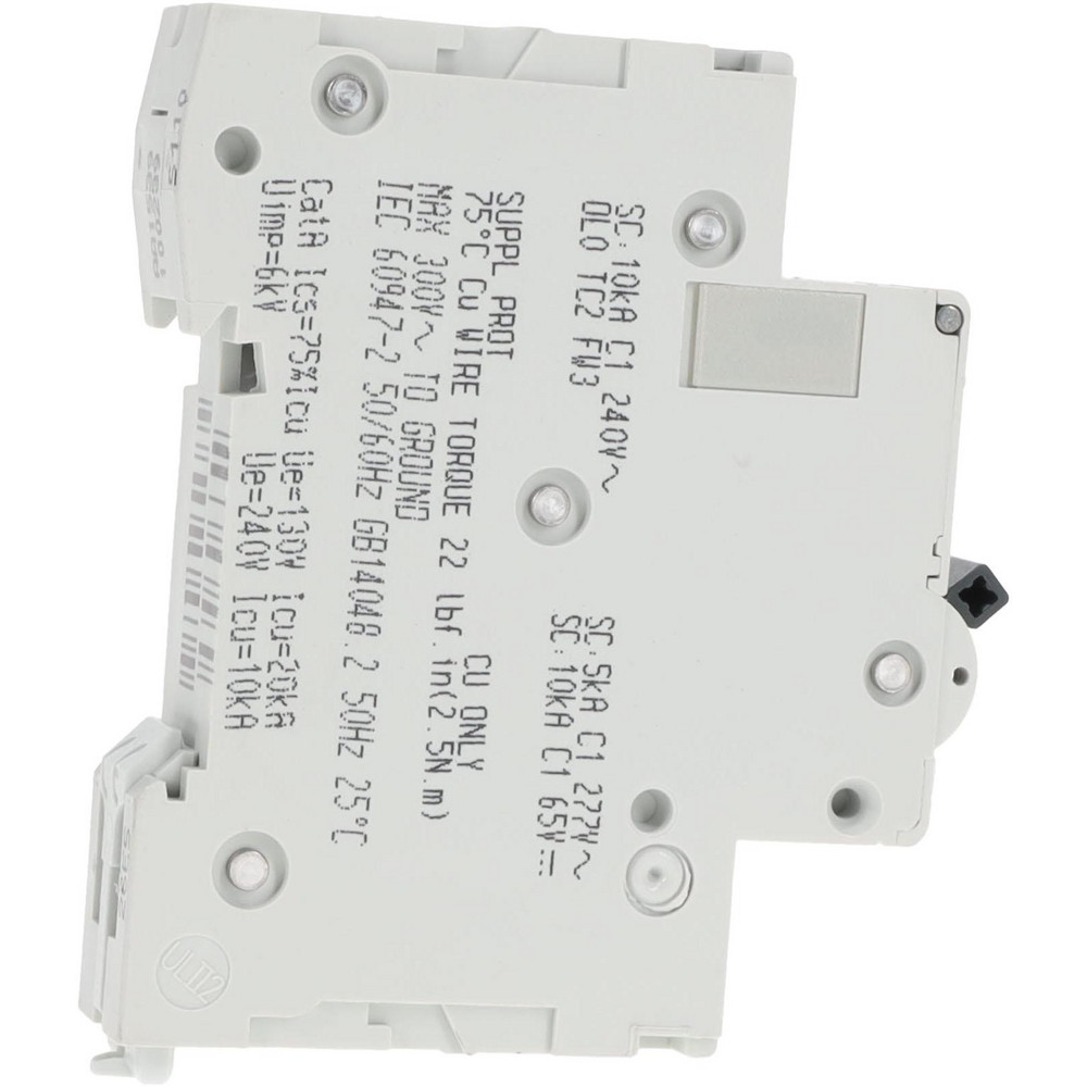 Schneider Electric 13 Amp, 277 V, 1 Pole, DIN Rail Mount Miniature Circuit Breaker - MG24117