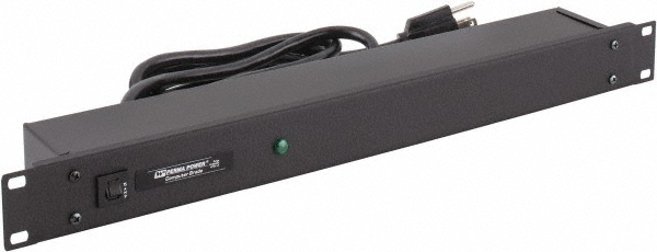 Wiremold 6 Outlets, 120 Volts, 15 Amps, 6' Cord, Power Outlet Strip - R5BZX