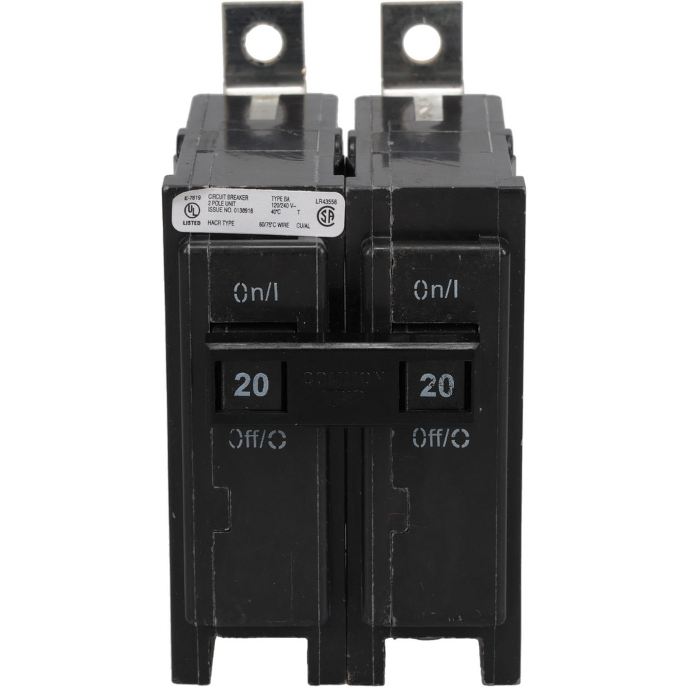 Square D Circuit Breakers; Circuit Breaker Type: Miniature Circuit Breaker; Milliamperage (mA): 110; 110 A; Number of Poles: 3; Tripping Mechanism: Thermal-Magnetic; Terminal Connection Type: Lug; Mounting Type: Bolt-On; Overall Depth: 4.0500 in; 103 mm; Overall Height: 5.6600 in; 144 mm - EDB34110SA