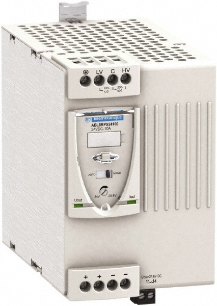 Sola/Hevi-Duty 30 Watt, 1.20 Amp, 264 VAC, 375 VDC Input, +12/ to 12 VDC Output, DIN Rail Power Supply - SCP30D12B-DN