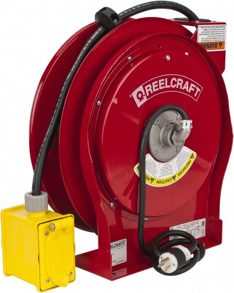 Conductix Cord & Cable Reel: 16 AWG, 25' Long, Bare End - 121160302511