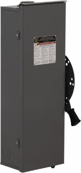 Square D Safety Switch: NEMA 12, 3, 3R, 4, 4X & 5, 100 Amp, Fused - H363DSWA