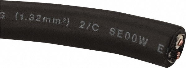 Southwire 14/3 Gauge/Conductors, Black Outdoor Replacement Cord,Priced as 1' Increments, Minimum Cut Length is 125', 250' Total Coil Length - 55039803