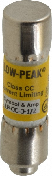 Cooper Bussmann General Purpose Fuse: Time Delay, CC, 3.50 A - FNQ-R-3-1/2