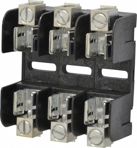 Ferraz Shawmut 3 Pole, 250 VAC/VDC, 30 Amp, Screw Mount Fuse Block - 20318
