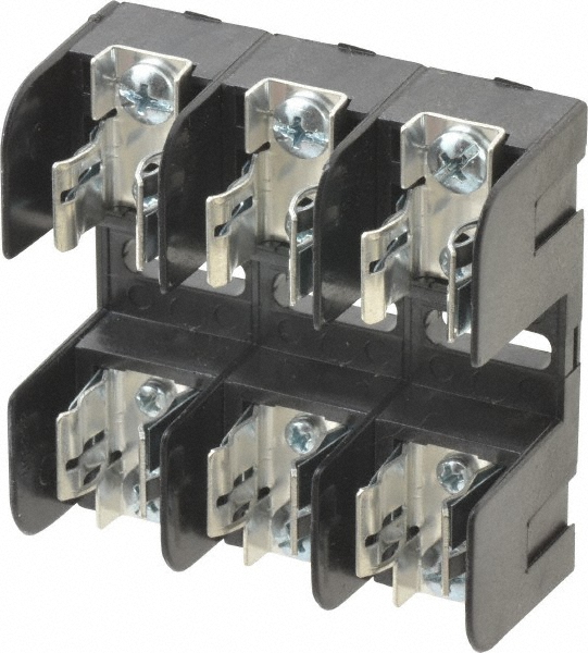 Ferraz Shawmut 3 Pole, 250 VAC/VDC, 30 Amp, Screw Mount Fuse Block - 20318