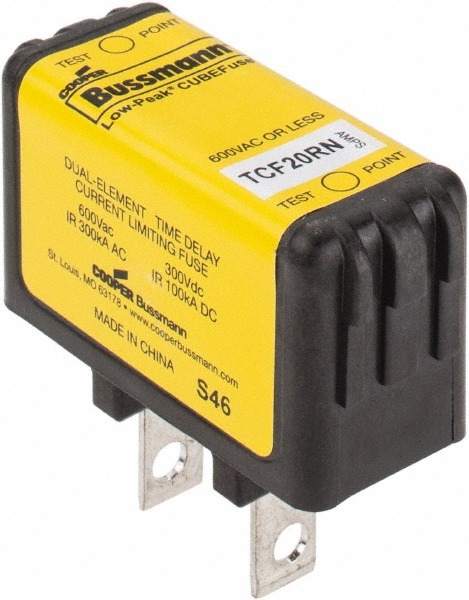 Cooper Bussmann General Purpose Fuse: Time Delay, CF, 20.00 A - TCF20