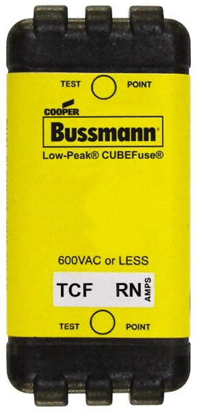 Cooper Bussmann General Purpose Fuse: Time Delay, CF, 20.00 A - TCF20
