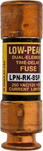 Cooper Bussmann General Purpose Fuse: Time Delay, RK1, 4.50 A - LPN-RK-4-1/2SP
