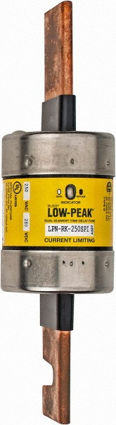 Cooper Bussmann General Purpose Fuse: Time Delay, RK1, 250.00 A - LPN-RK-250SPI
