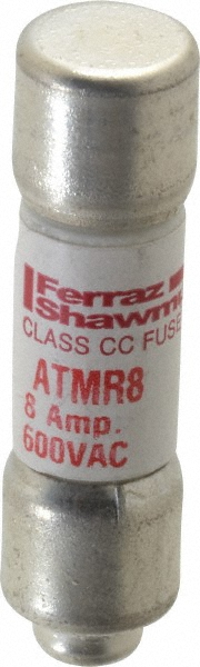 Ferraz Shawmut General Purpose Fuse: Time Delay, G, 600 V, 8.00 A - AG8