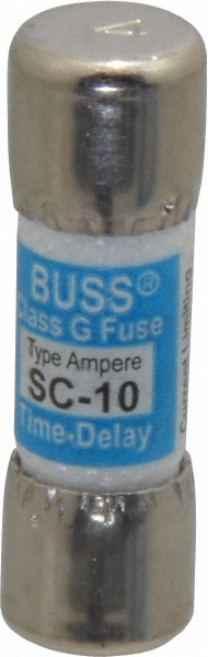 Ferraz Shawmut General Purpose Fuse: Time Delay, G, 600 V, 8.00 A - AG8