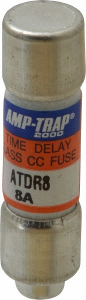 Ferraz Shawmut General Purpose Fuse: Time Delay, G, 600 V, 8.00 A - AG8