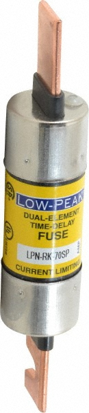 Cooper Bussmann General Purpose Fuse: Time Delay, RK5, 250 V, 70.00 A - FRN-R-70