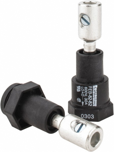Ferraz Shawmut 1 Pole, 600 VAC/VDC, 30 Amp, Inline Fuse Holder - FEB-82-82