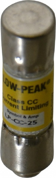 Cooper Bussmann General Purpose Fuse: Fast-Acting, T, 25.00 A - JJN-25