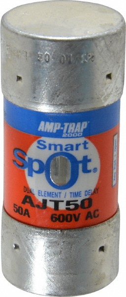 Ferraz Shawmut General Purpose Fuse: Fast-Acting, J, 50.00 A - A4J50