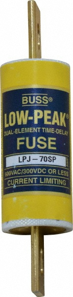 Cooper Bussmann General Purpose Fuse: Time Delay, RK1, 225.00 A - LPN-RK-225SPI