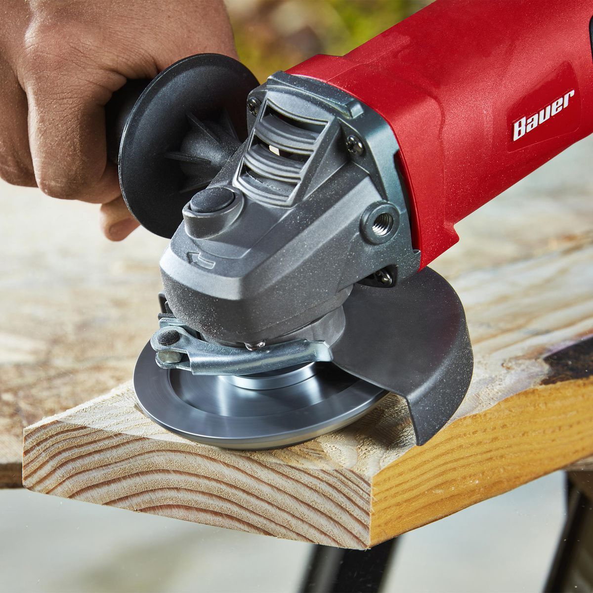 Bauer Plato para dar forma a la madera de acero de 4 pulgadas con arbor de 7/8 pulgadas - 58124.