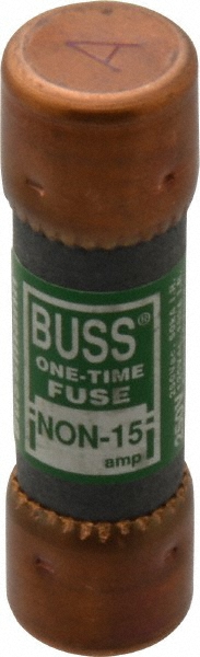 Cooper Bussmann General Purpose Fuse: Time Delay, RK1, 15.00 A - LPN-RK-15SP