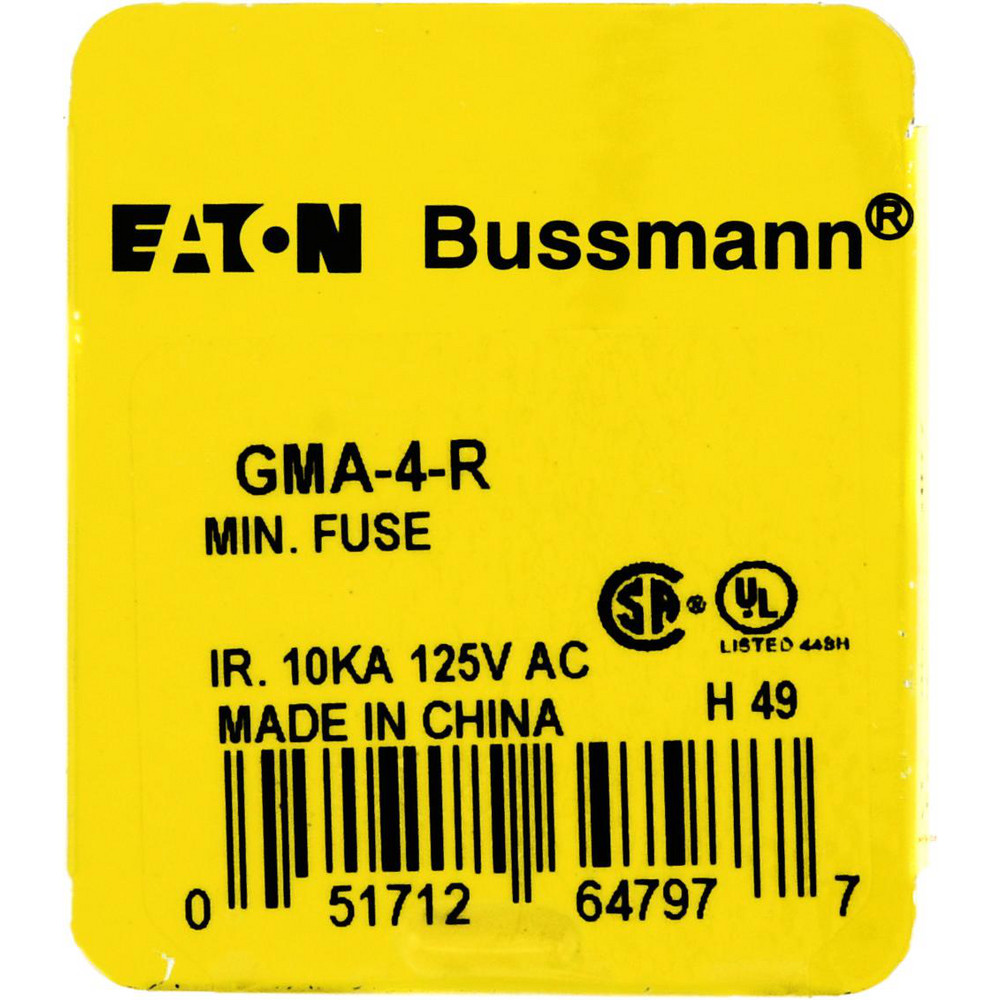 Cooper Bussmann Mini Fuse: Time Delay, 2.50 A - BK/GMD-V-2.5-R